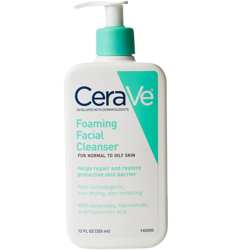 CeraVe Foaming Facial Cleanser 12 Ounce
