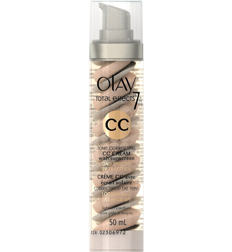 Olay CC Cream Total Effects Tone Correcting Moisturizer with Sunscreen